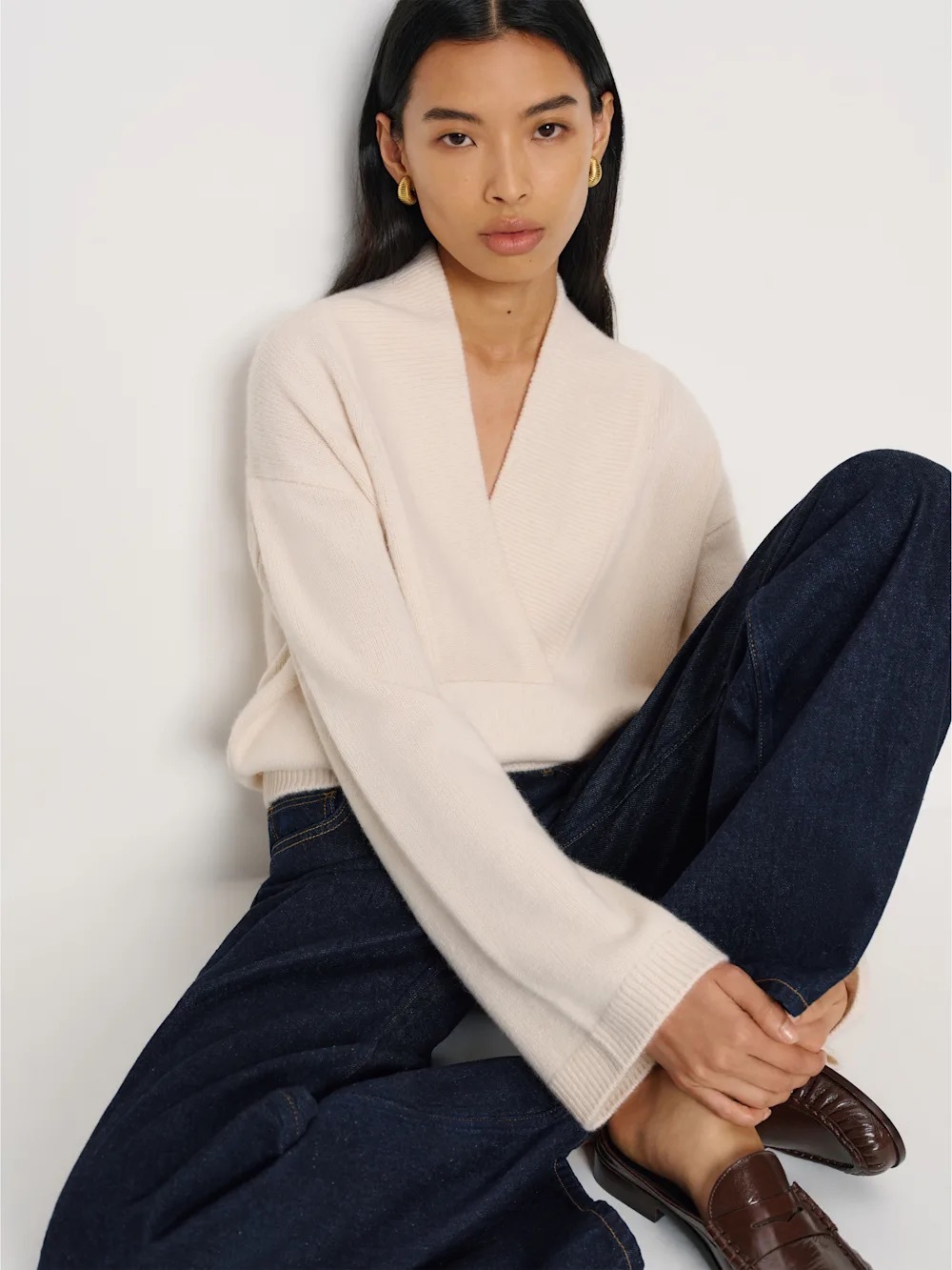 Reformation Easton Cashmere Sweater